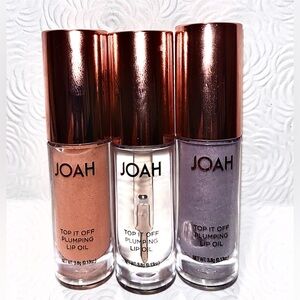 JOAH “Top It Off” 🥂 Plumping Lip Oils in Bubbly, Prosecco & Bellini🍾
